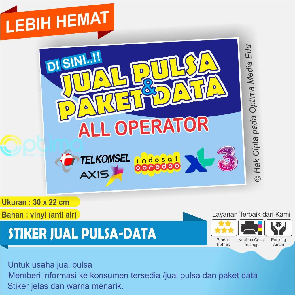 

CETAK STIKER JUAL PULSA DAN DATA