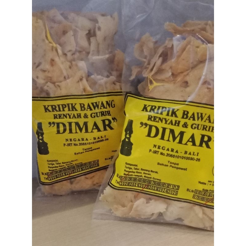 

Kripik bawang Dimar uk 280 gr