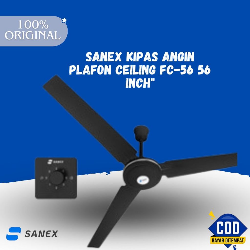 SANEX Kipas Angin Gantung  Plafon 5 6 Inci Ceiling Fan  Kipas Tempel Kipas Murah Kipas Kantor Kipas 