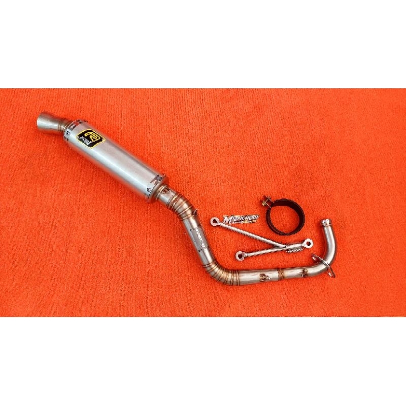 knalpot Rob1 beat 155 inlet 45mm new spek original rob 1 racing tipe db17