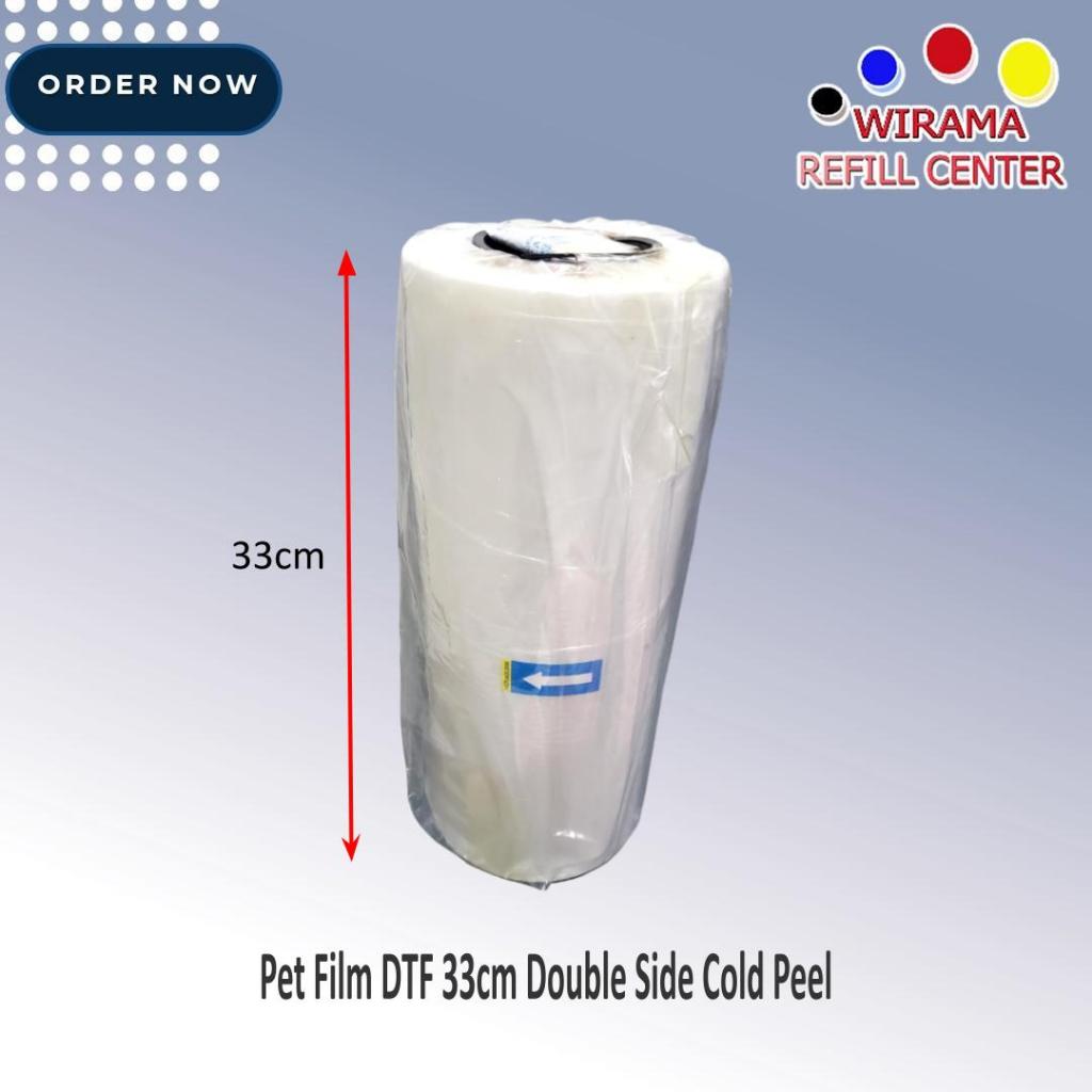 Pet Film DTF 33cm Double Side Cold Peel
