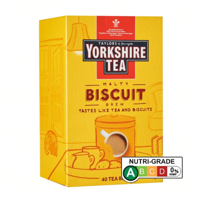 

Taylors Of Harrogate Yorkshire Biscuit Brew 40 Tea Bags