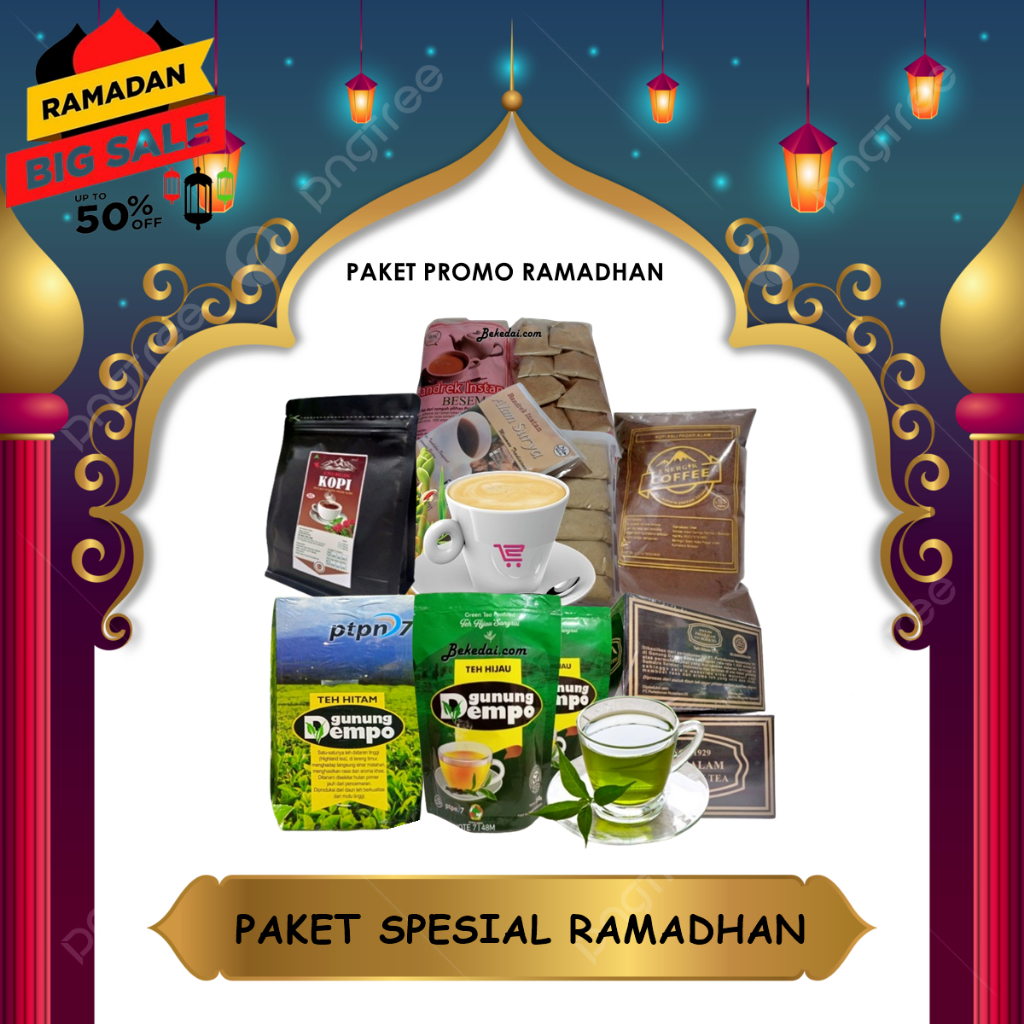 

PAKET SPESIAL ISI LENGKAP KOPI+TEH+BANDREK