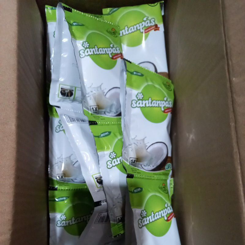 

SANTAN INSTAN BUBUK SANTANPAS RENCENG ISI 10 SACHET