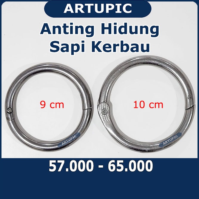Anting Hidung Bull Ring Nose Cincin Sapi Kerbau Tendok Keluh Artupic