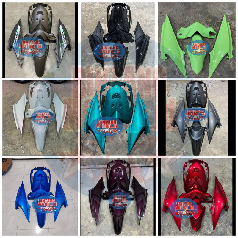 COVER BODY HALUS HONDA BEAT KARBU 2008-2010,2010-2012 / BODY REPAINT / CAT BODY