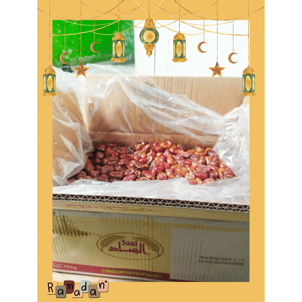 Kurma Promo Soft Opening / Kurma Khalas 1 kg / Kurma Khalas Saad / Kurma Makassar Premium