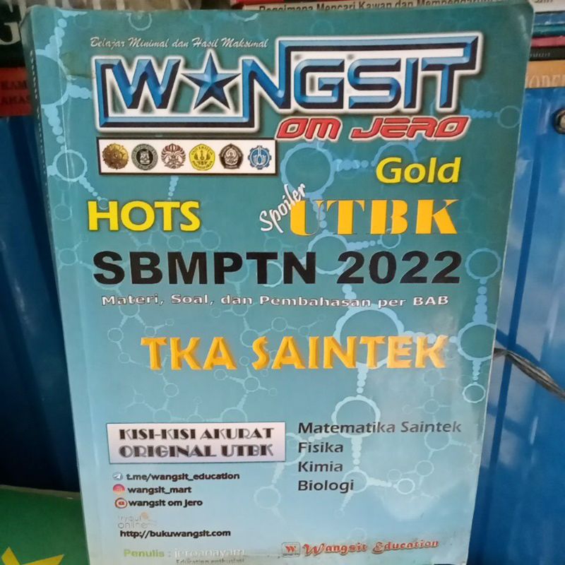 BUKU WANGSIT UTBK TKA SAINTEK