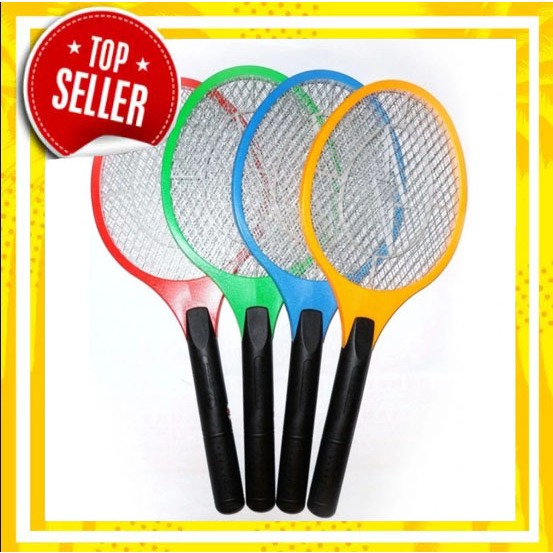 (TOPSELLER1) Raket Nyamuk Alat Pembunuh Serangga Ampuh / Raket Listrik Setrum Nyamuk