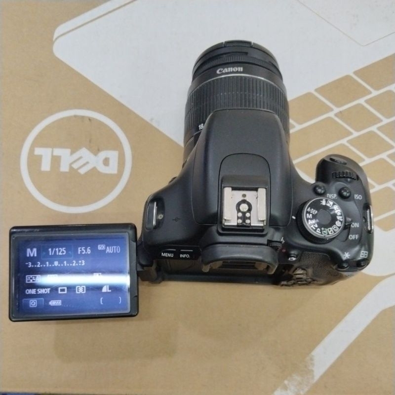 Canon 600d bekas kit 18-55mm