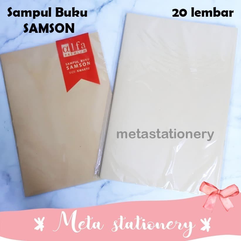 

Sampul Buku Tulis Coklat Samson