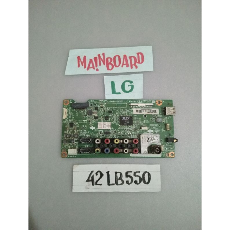 Main Board TV LG,MB TV LG,Mainboard TV LG, Motherboard TV LG, Mesin TV LG ukuran 42 inchi Model 42LB