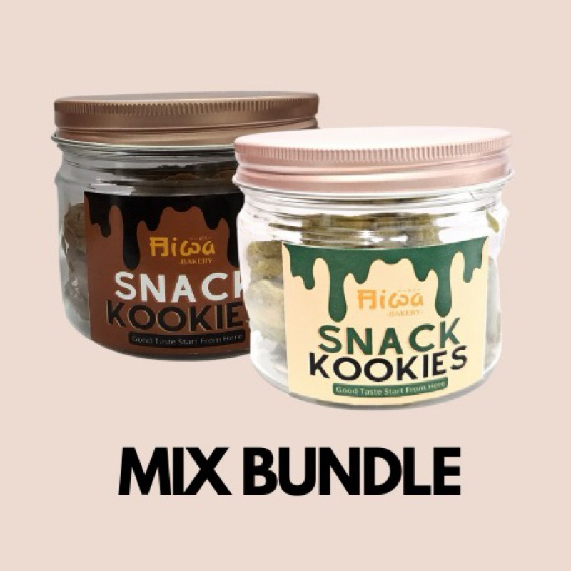 

SNACKOOKIES BUNDLE (2 JAR)