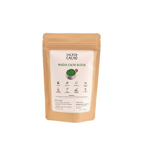 

Minuman Bubuk Matcha Cacao Butter Sacred Cacao