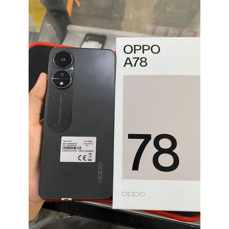 OPPO A78 RAM 8/256 GB