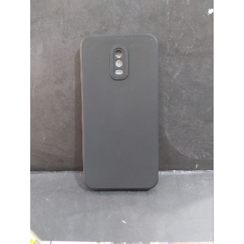 Softcase hitam case samsung J7 PLUS / J7+
