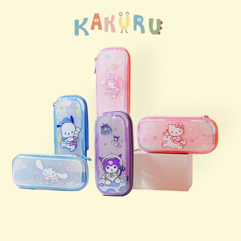 

Kakuru | Kotak Pensil Sanrio Premium - Alat Tulis/ Perlengkapan Sekolah
