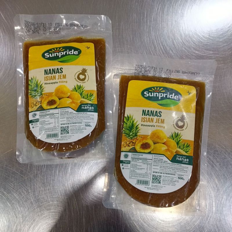 

Sunpride Selai Nanas, Nastar Filling Jam 500 gr