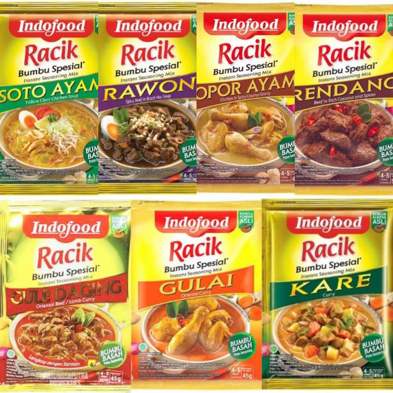 

Bumbu Racik Indofood 5g All Variant