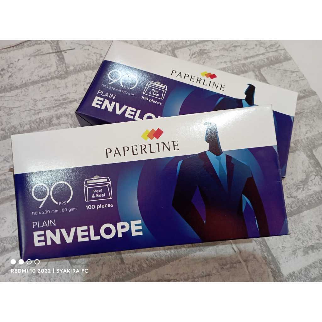 

Amplop Buklet Putih Polos PPL EV 90 PPS Paperline 110 x 230 mm 80 Gsm