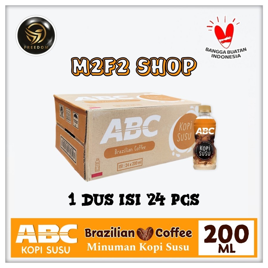 

Kopi Susu ABC Brazilian Coffee Botol Pet - 200 ml (Kemasan Karton)