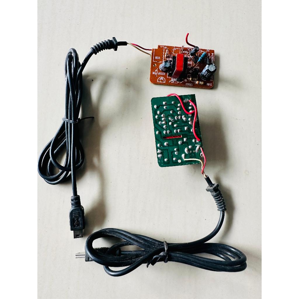 100% BARU MODUL ADAPTOR CHARGER AC TO DC + KABEL JACK RANDOM 5V 1.5A