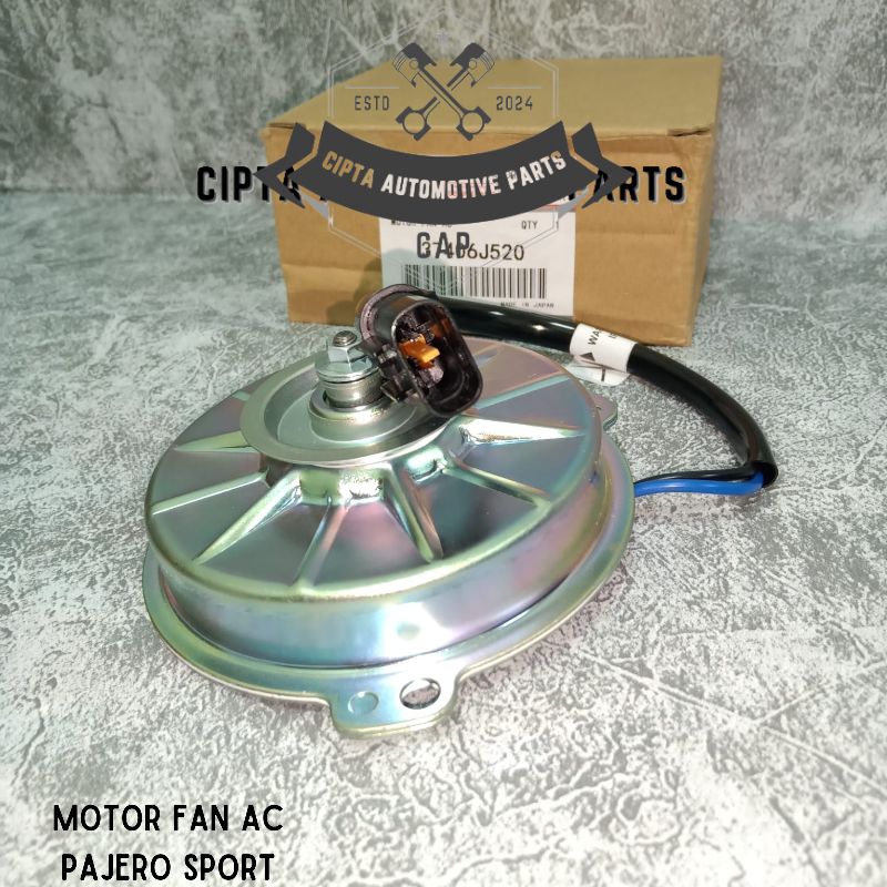 MOTOR FAN AC PAJERO - MOTOR EXTRA FAN MITSUBISHI PAJERO SPORT