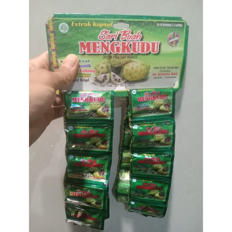 RAMUAN TRADISIONAL SARI BUAH MENGKUDU ASAM URAT REMATIK DLL