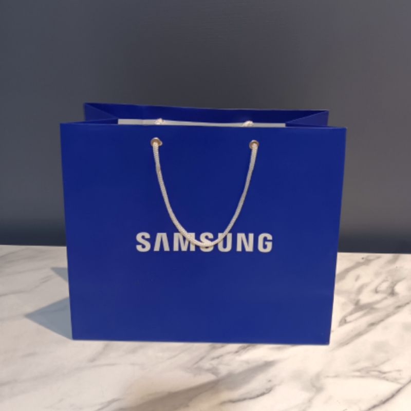 

PAPERBAG SAMSUNG ORI BLUE