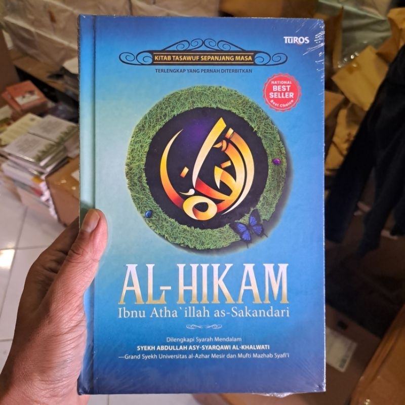 Turos Pustaka - Kitab Al Hikam Hc -  Ibnu Athaillah as-Sakandari - kitab tasawuf - terjemahan