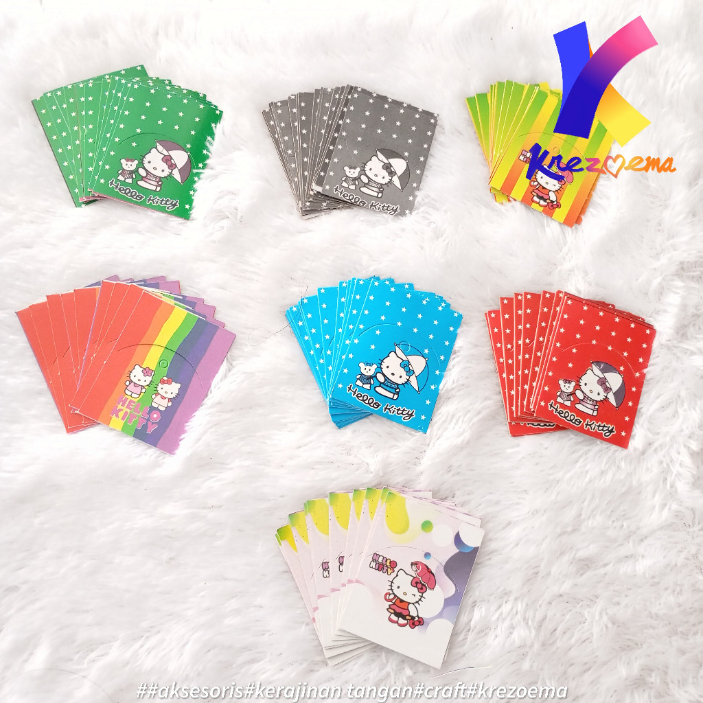 

Hang tag label tag aksesories isi 144 bj berbagai macam variasi