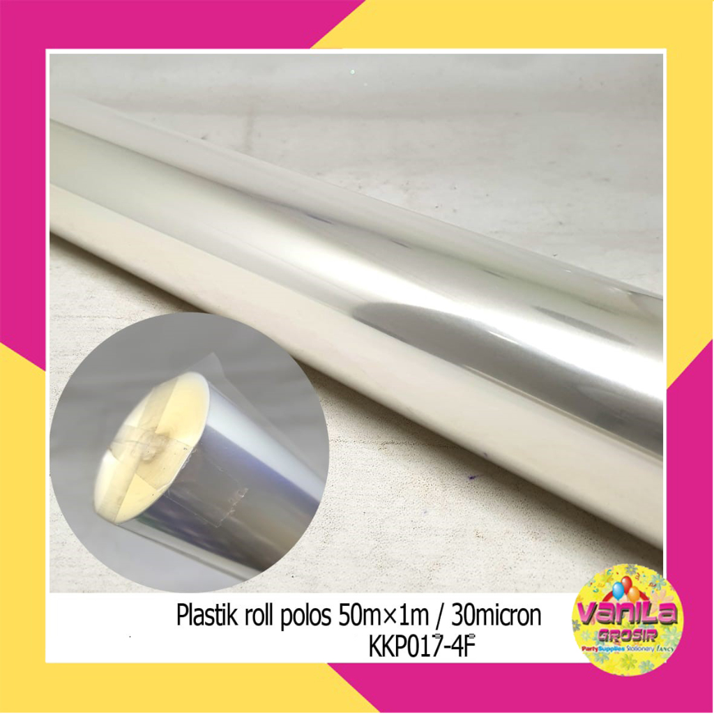 

Plastic OPP 50x1meter / Plastik OPP Bening / Plastik OPP Sanwa / Plastik Roll / Plastik Hantaran