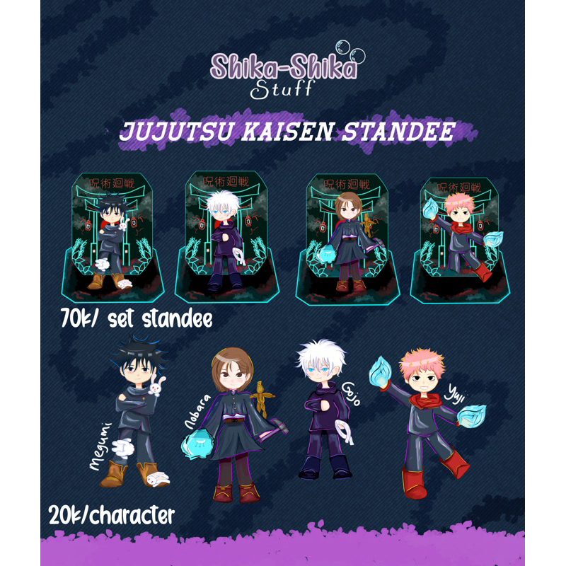 Double Acrylic Standee Jujutsu Kaisen (JJK)