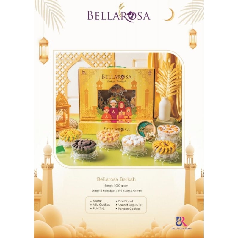 

kue lebaran Bellarosa berkah