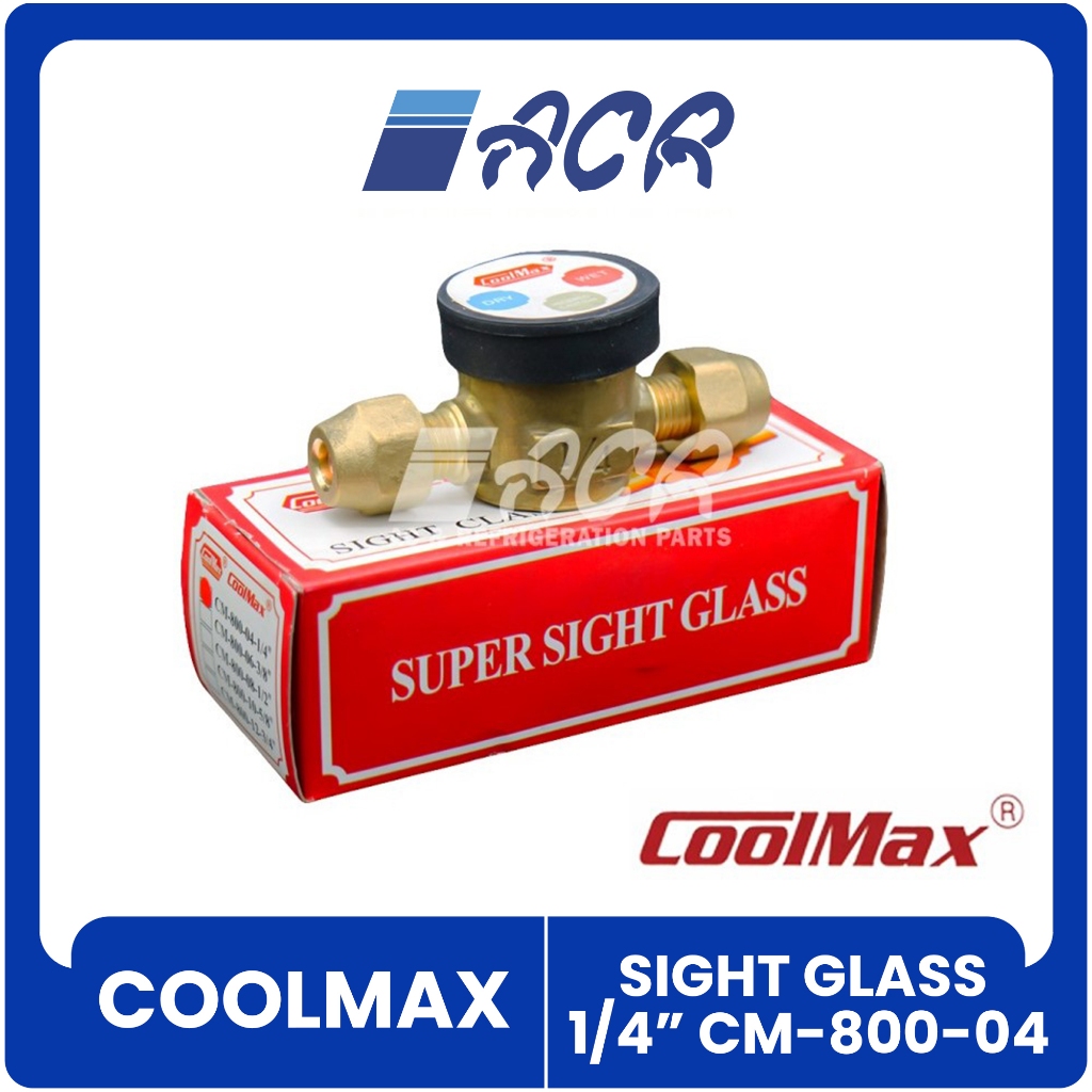 Coolmax Sight Glass 1/4 inch - Sight Glass Merk Coolmax