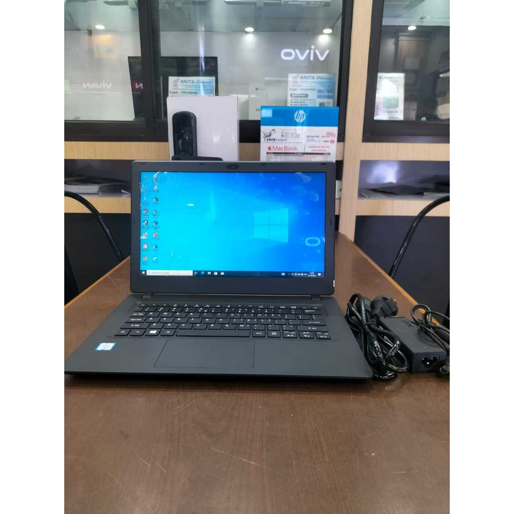 SECOND LAPTOP ACER TRAVELMATE CORE I5-5200U GEN5 4GB 256SSD WIN 10 14"