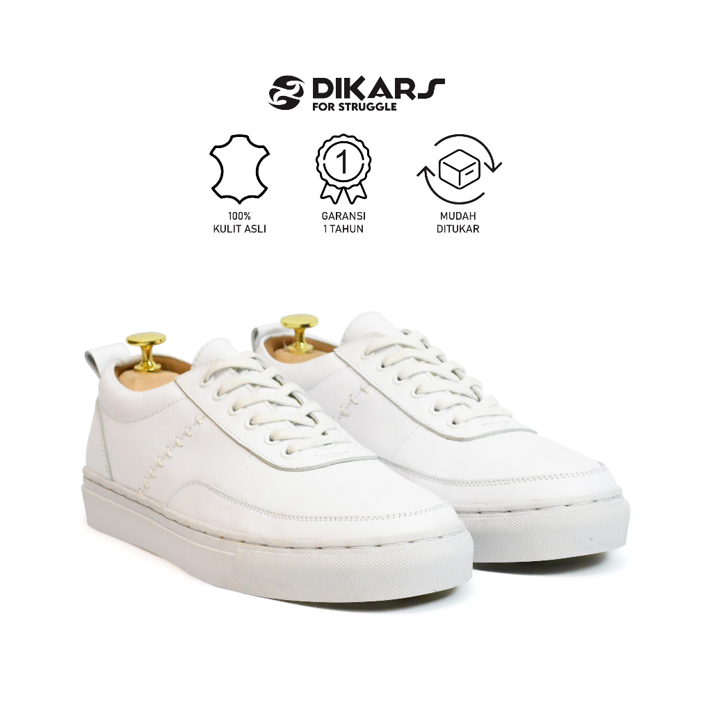 DIKARS Khalid White Sneakers
