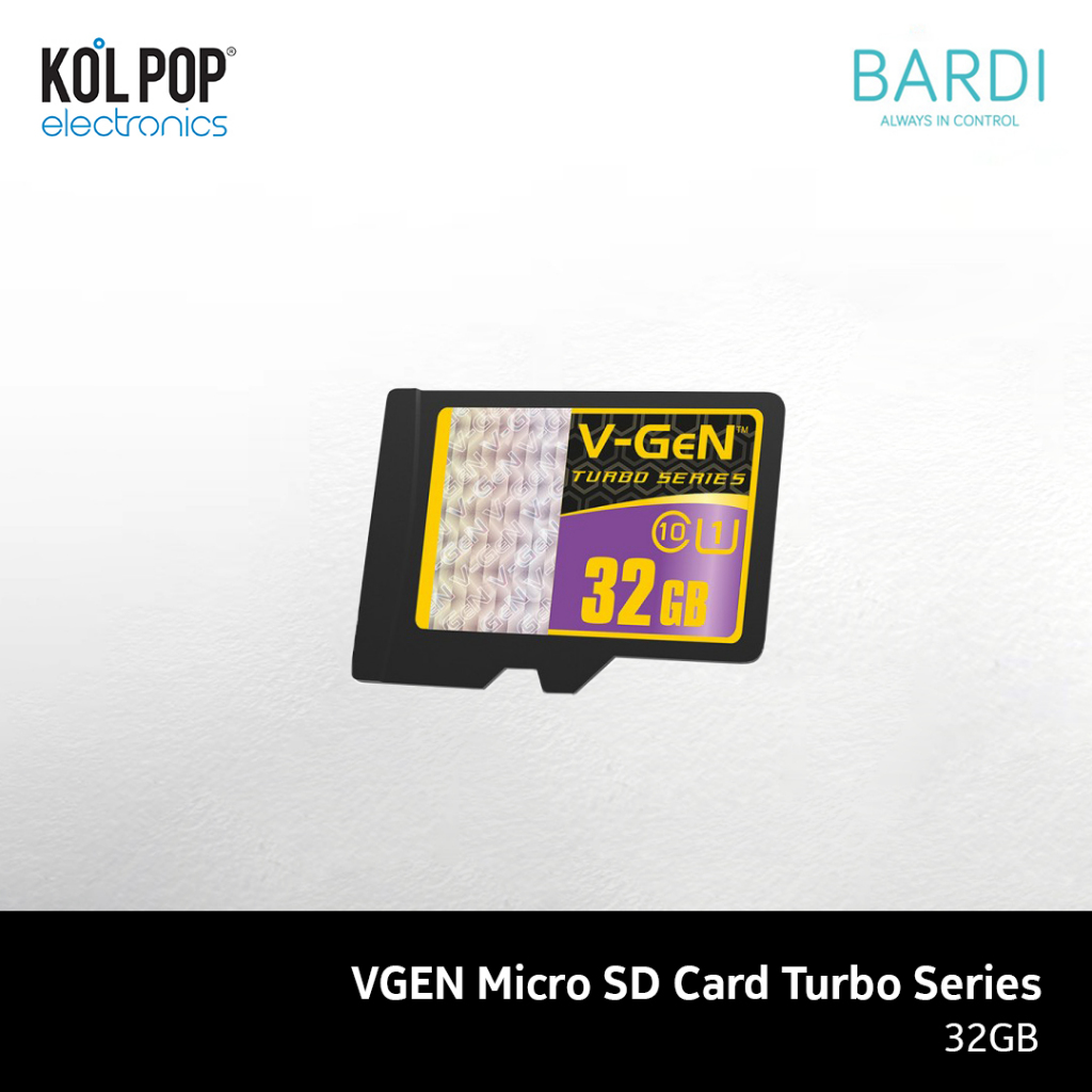 VGEN Micro SD Card Turbo Series | Memory Card | 32GB | 64GB | 128GB