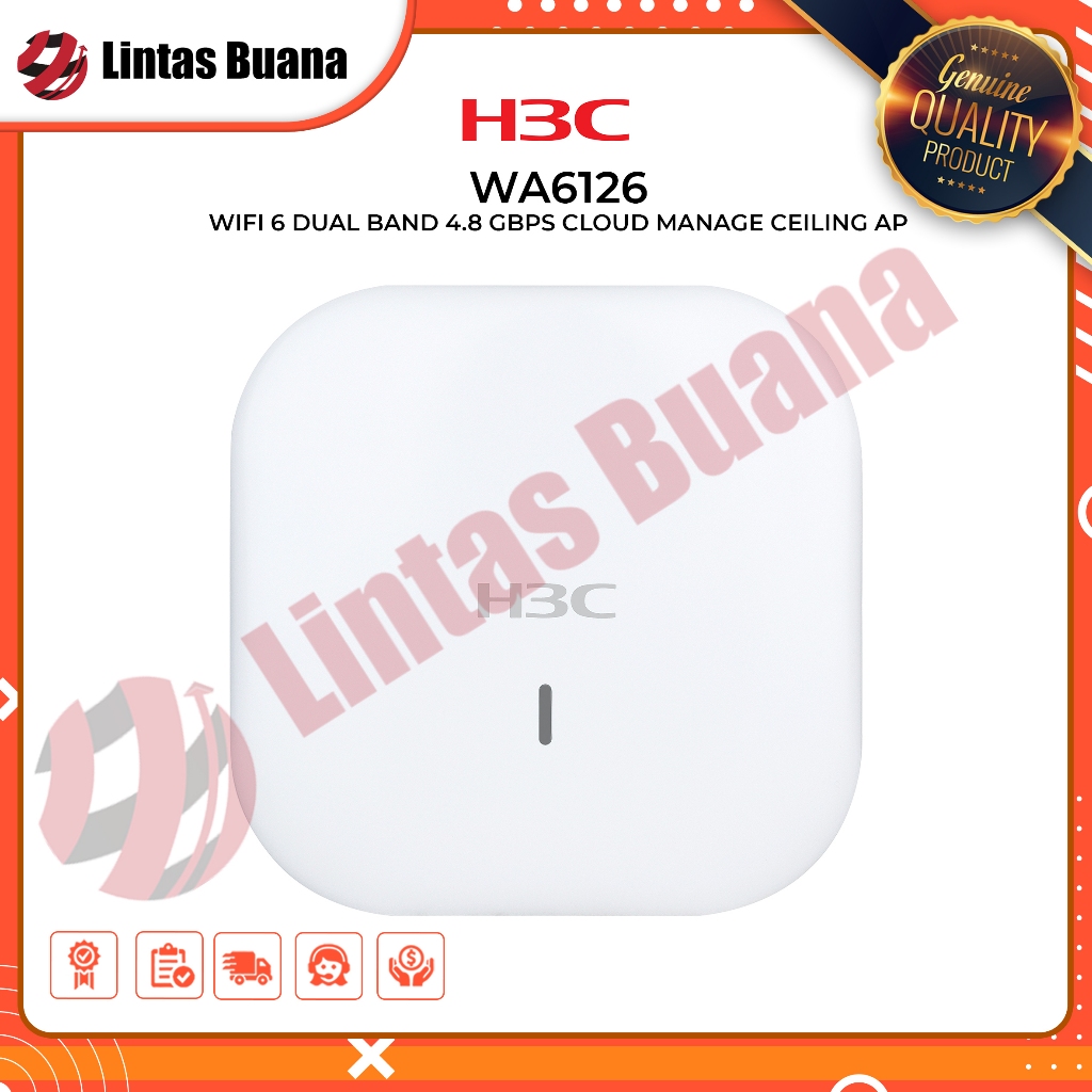 H3C WA6126 Wi-Fi 6 (802.11ax) Indoor Wireless Access Point
