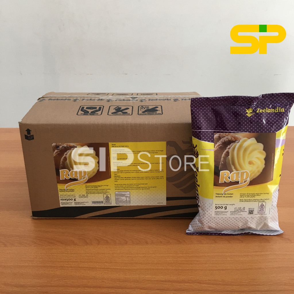 Zeelandia Rap Custard 500 Gr / Rap Custard Zeelandia 500 Gr