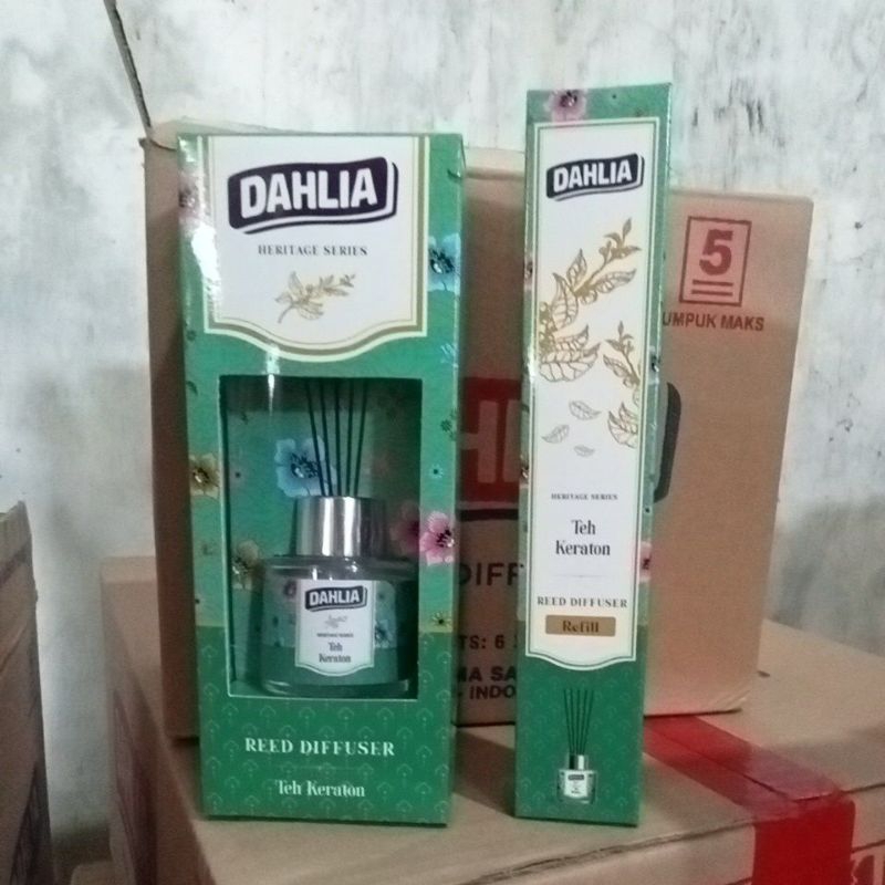 Dahlia Reed Diffuser Teh Keraton
