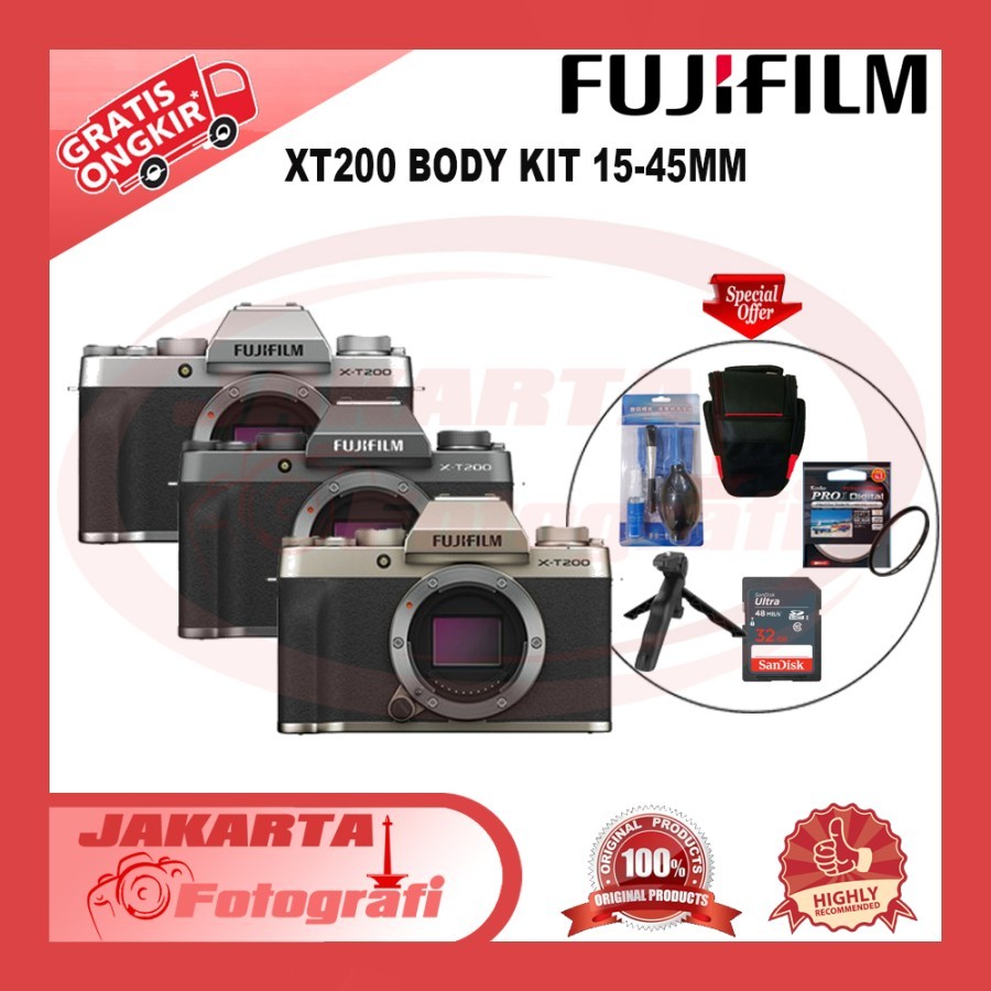 FUJIFILM X-T200 KIT 15-45MM FUJI XT200