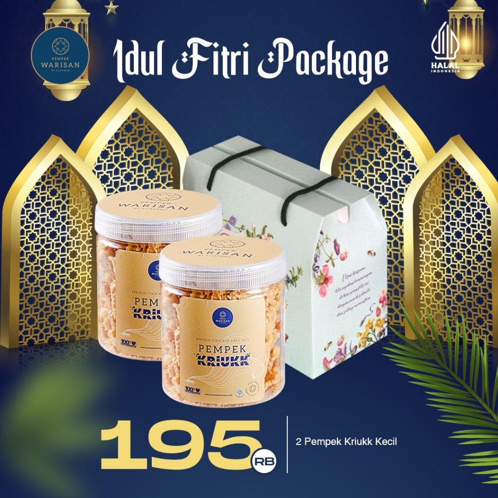 

Hampers Special Ramadhan & Idul Fitri Pempek Warisan - Idul Fitri Package