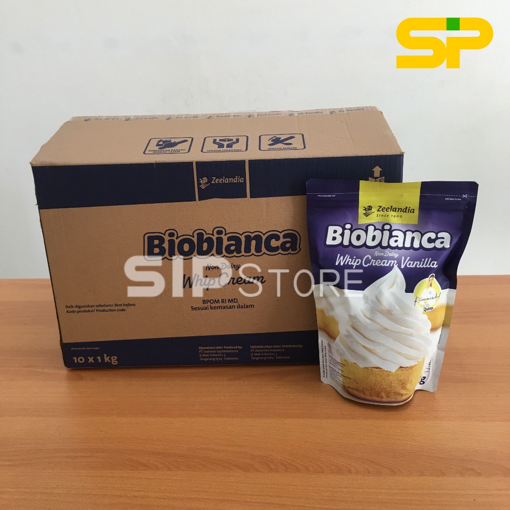 

Biobianca Vanilla 1 Kg / Whip Cream Biobianca Vanilla 1 Kg