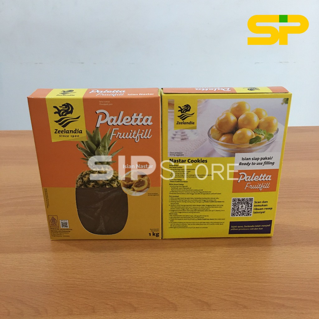 

Paletta Selai Nastar / Selai Nanas 1 Kg/ Paletta Fruitfill isian Nastar 1 Kg