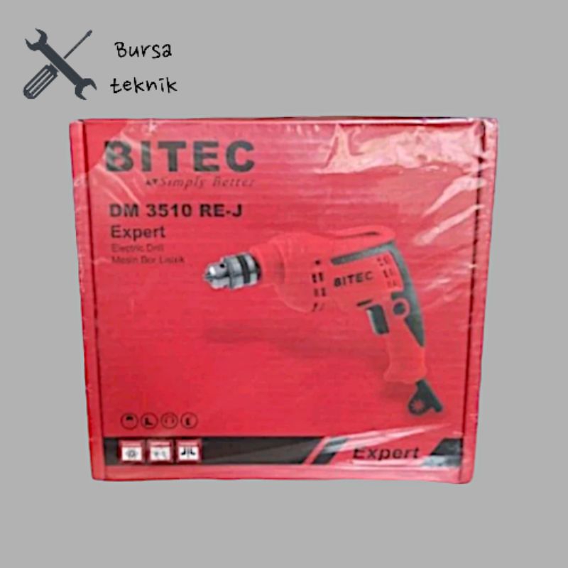 (COD) Mesin bor listrik bitec DM3510 RE-J mesin bor 10mm bitec