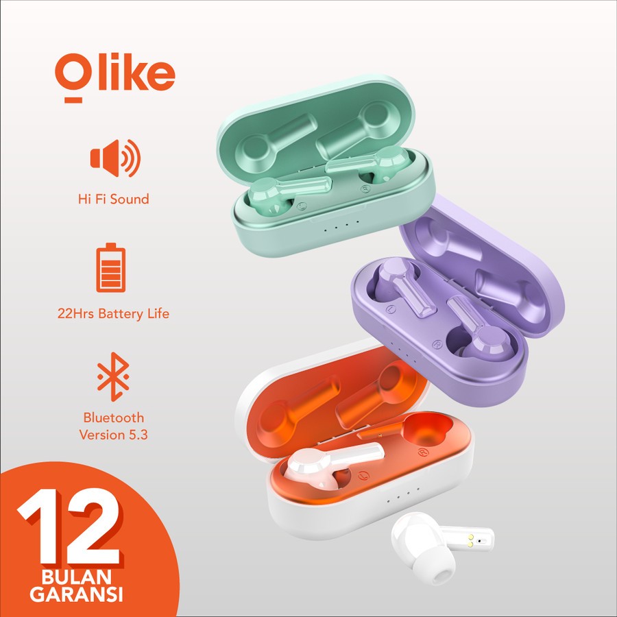 OLIKE TWS TRUE WIRELESS BLUETOOTH EARPHONE EARBUDS HEADSET T102
