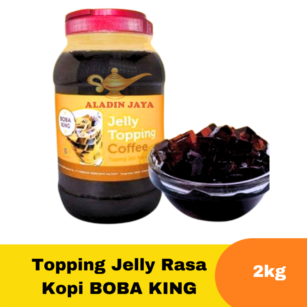 

Topping Jelly Rasa Kopi BOBA KING ukuran 2kg