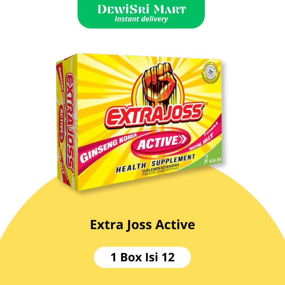 

Extra Joss Active 1 Box Isi 12 - Dewi Sri Mart!