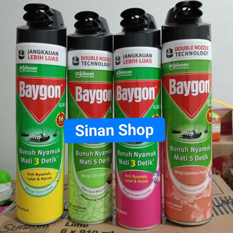 Baygon Anti Nyamuk 600ml | Baygon Semprot 600ml